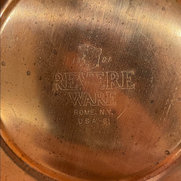 Revere Ware Vintage Copper Teakettle Rome NY USA - 81 Teapot Decorative Patina - Picture 8 of 16